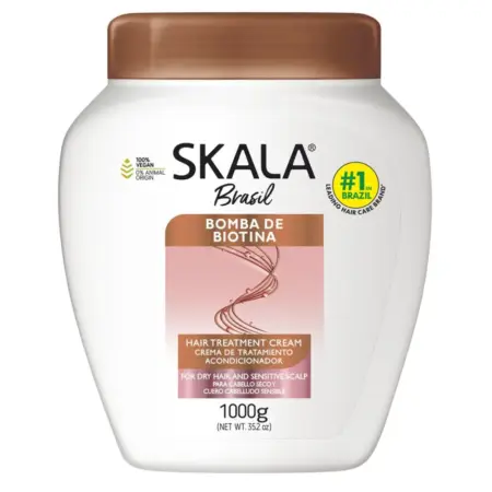 Skala Brasil Bomba De Biotina Crema de Tratamiento 1K